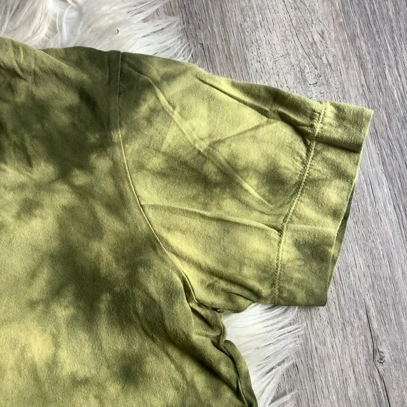 GAP Tie-Dye Short Sleeve Tee - Olive Green - Picture 4 of 6